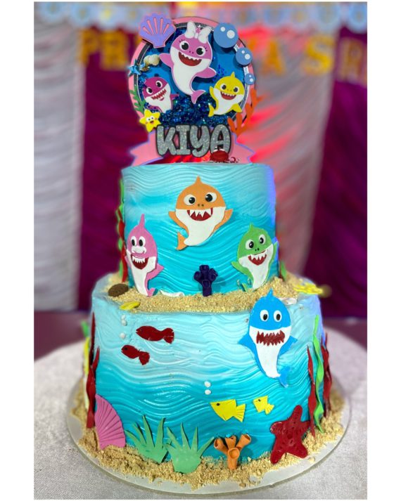 Baby Shark Theme Cake Designs, Images, Price Near Me
