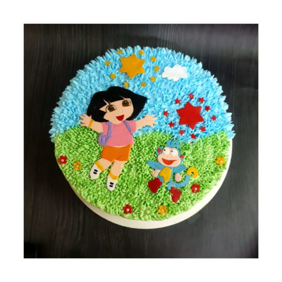 Dora Theme Cake Designs, Images, Price Near Me