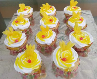 Pineapple Glaze Cupcakes Designs, Images, Price Near Me