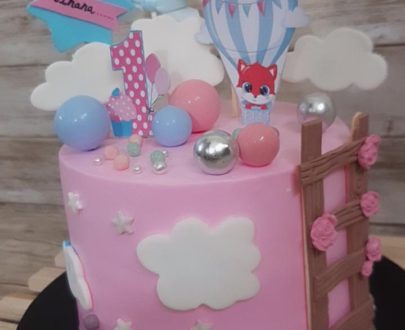 Hot Air Balloon Theme Cake Designs, Images, Price Near Me