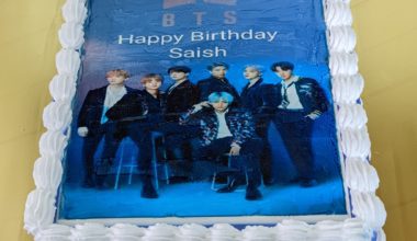1.5 kg BTS Theme Cake in Runwal Greens, Nahur, Industrial Area, Bhandup West, Mumbai  | Delivery Date: 30 January 2023 Today evening Designs, Images, Price Near Me