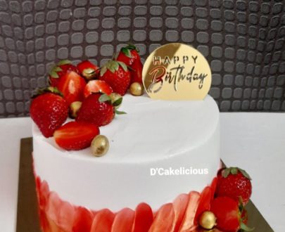 Fresh Strawberry Cake Designs, Images, Price Near Me