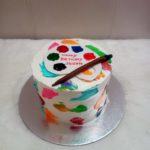Painter Theme Cake Designs, Images, Price Near Me