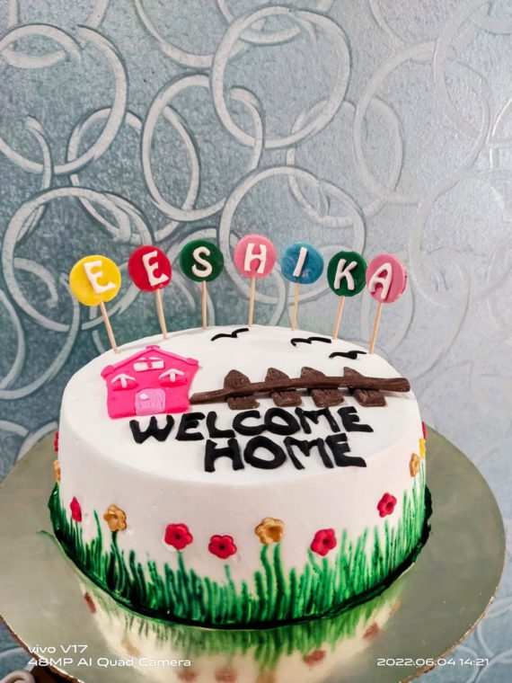Welcome Home Cake Designs, Images, Price Near Me