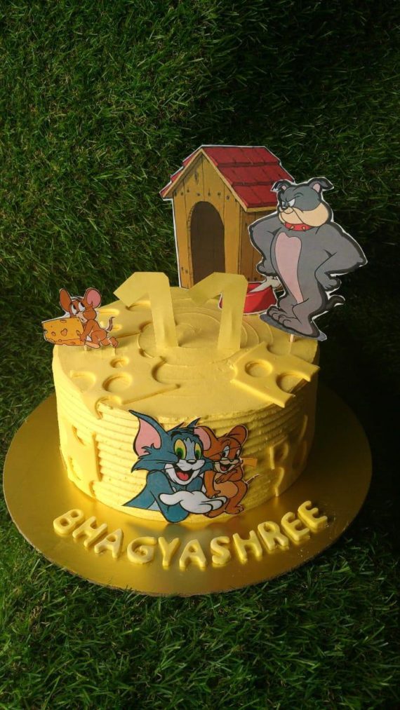 Tom and Jerry Theme Cake Designs, Images, Price Near Me
