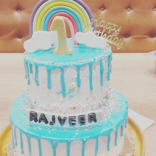 Rainbow Theme Cake Designs, Images, Price Near Me