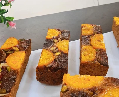 Orange Anjeer Upsidedown Cake Designs, Images, Price Near Me