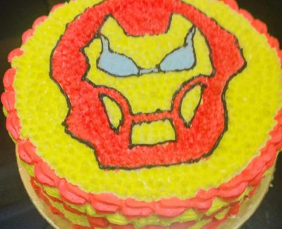 Iron Man Theme Cake Designs, Images, Price Near Me