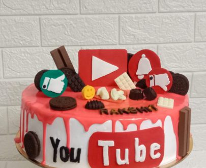 Youtube Theme Cake Designs, Images, Price Near Me