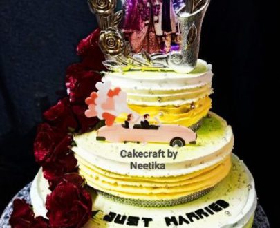 2 Tier Wedding Cake Designs, Images, Price Near Me