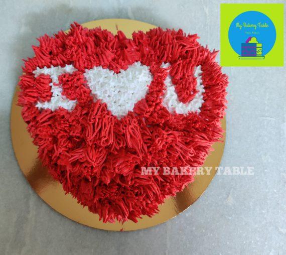 Heart Pillow Theme Cake Designs, Images, Price Near Me