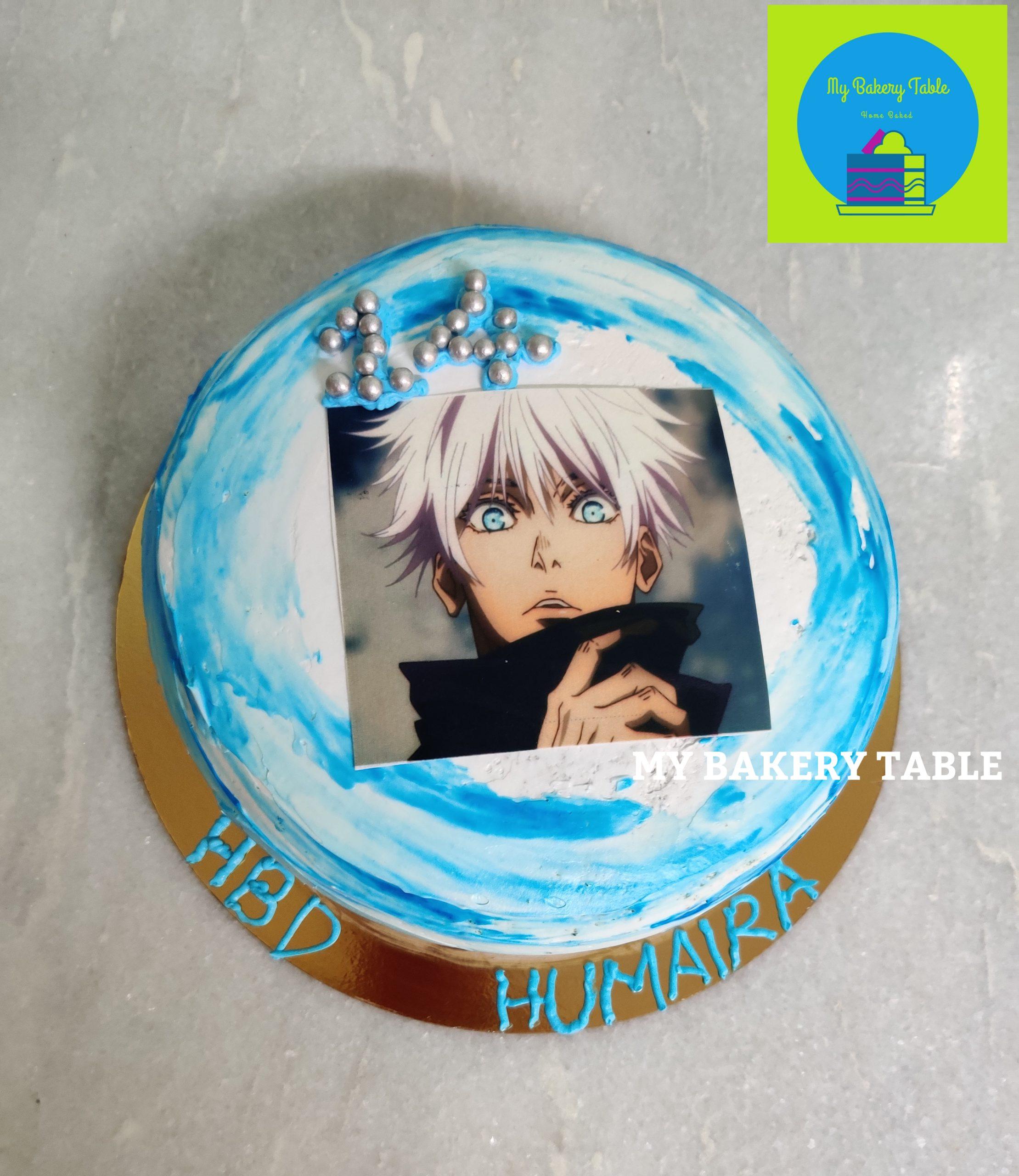 Best Gojo Satoru Anime Theme Cake In Pune | Order Online