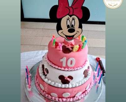 Minnie Mouse Theme Cake Designs, Images, Price Near Me