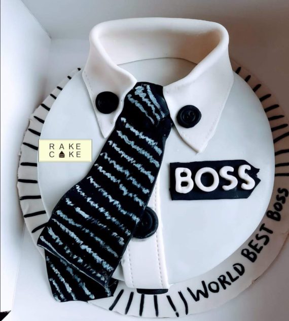 Boss Theme Cake Designs, Images, Price Near Me