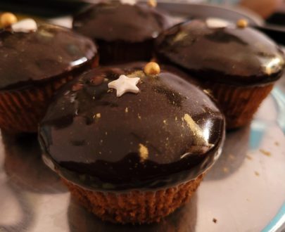 Choco coated vanilla cupcakes (6pcs) Designs, Images, Price Near Me