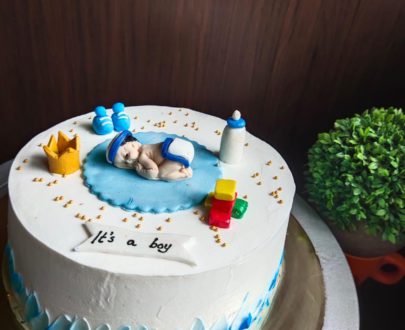 Baby Welcome Cake Designs, Images, Price Near Me