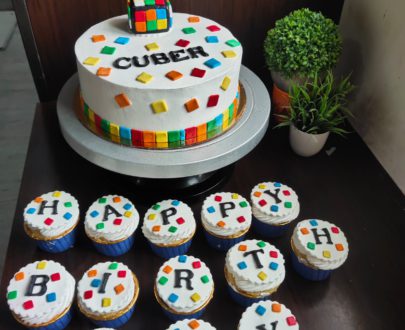 Rubik Cupcakes Designs, Images, Price Near Me