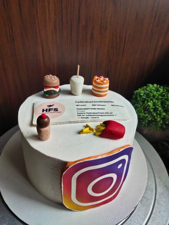 Instagram Theme Cake Designs, Images, Price Near Me