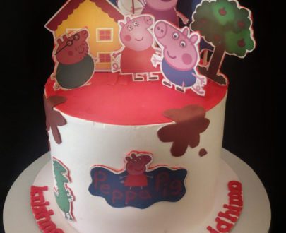 Peppa Pig Theme Cake Designs, Images, Price Near Me