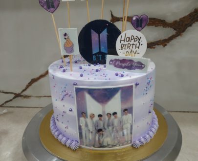 BTS Theme Cake Designs, Images, Price Near Me