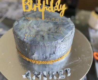 Marble Glaze Effect Cake Designs, Images, Price Near Me