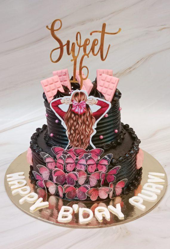 16th Birthday Cake Designs, Images, Price Near Me