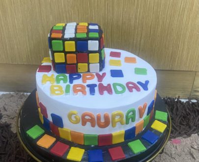 Rubik Cube Theme Cake Designs, Images, Price Near Me
