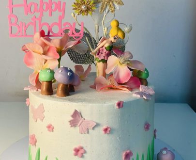 Fairy Tinkerbell Theme Cake Designs, Images, Price Near Me
