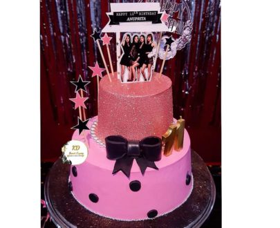 Theme Cake (Black Pink) Designs, Images, Price Near Me