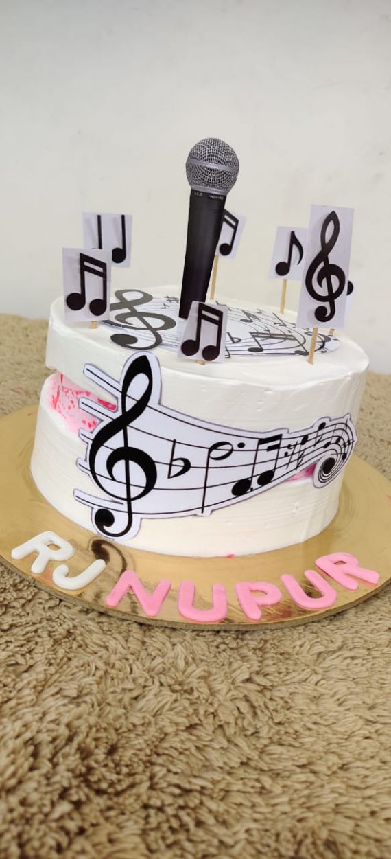 Music Theme Cake Designs, Images, Price Near Me