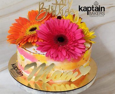 Fresh Flower Cake Designs, Images, Price Near Me