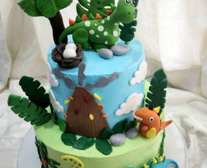 Dinosaur Theme Cake Designs, Images, Price Near Me