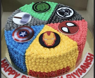 Superhero Theme Cake Designs, Images, Price Near Me