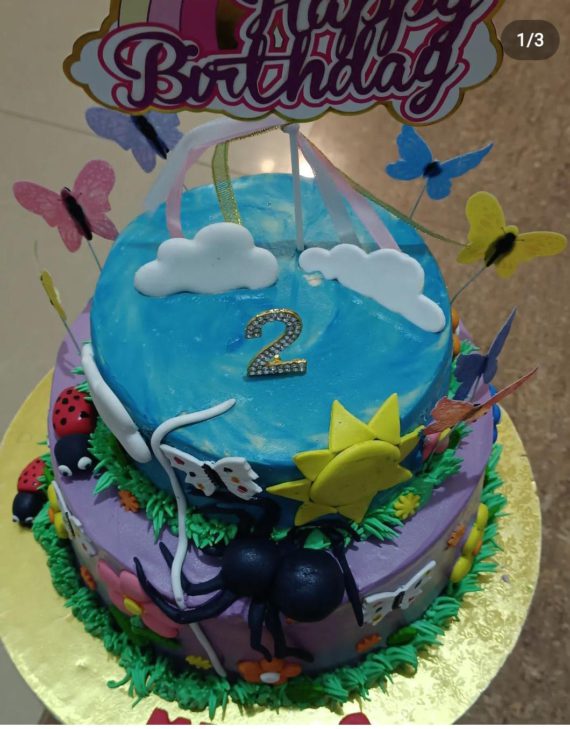 Incy Wincy Spider Theme Cake Designs, Images, Price Near Me