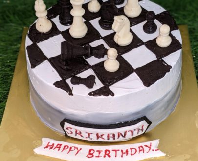 Chess Theme Cake Designs, Images, Price Near Me