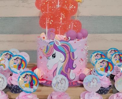 Unicorn Theme Cake Cupcakes Designs, Images, Price Near Me