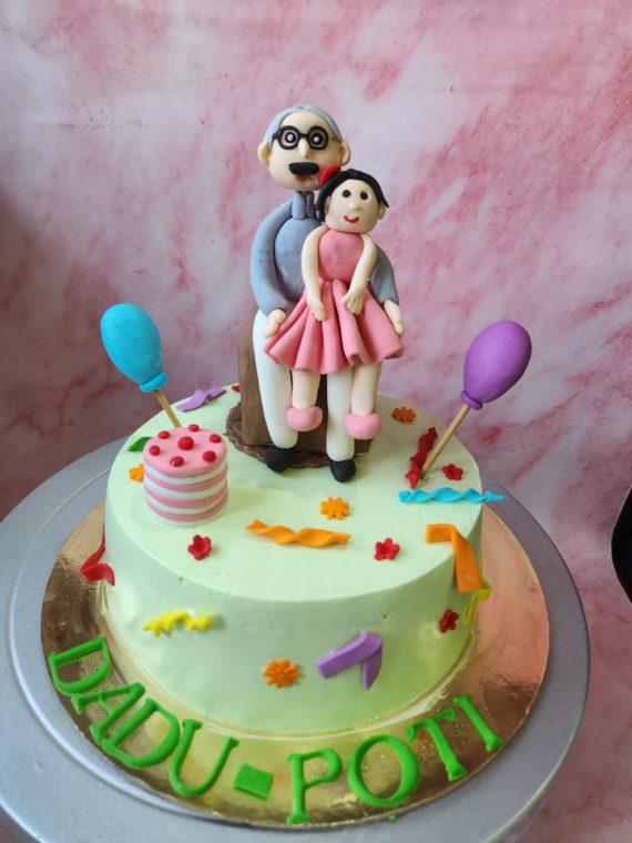 Grandfather Theme Cake Designs, Images, Price Near Me