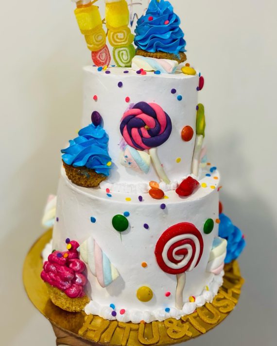 Candy Theme Cake Designs, Images, Price Near Me