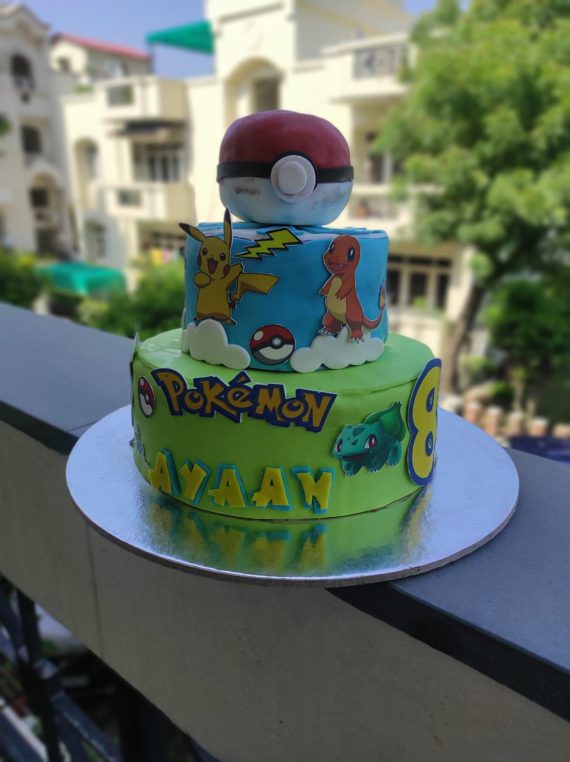 Pokemon Theme Cake Designs, Images, Price Near Me