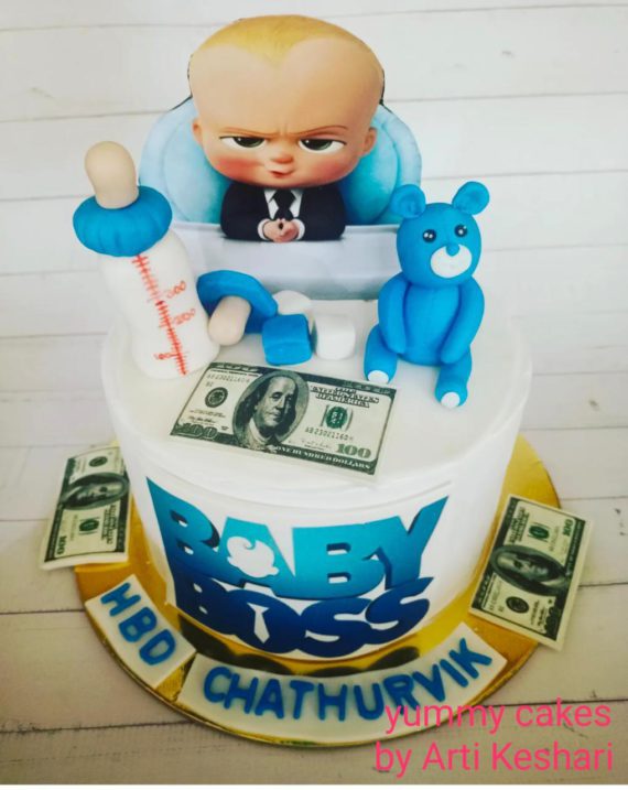 Baby Boss Theme Cake Designs, Images, Price Near Me