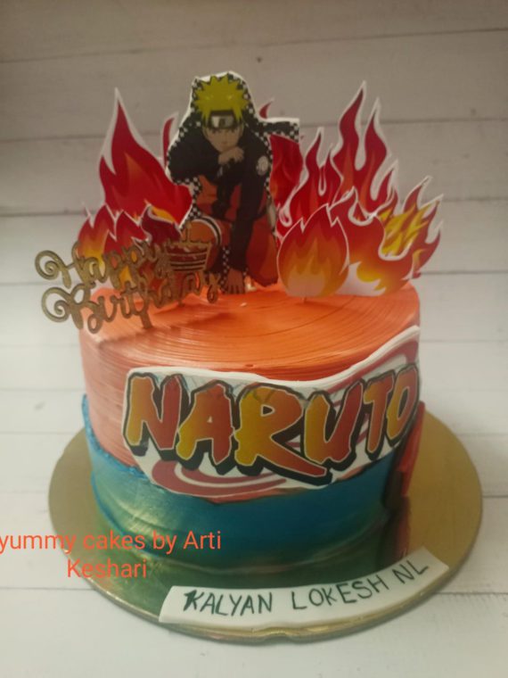 Naruto Theme Cake Designs, Images, Price Near Me