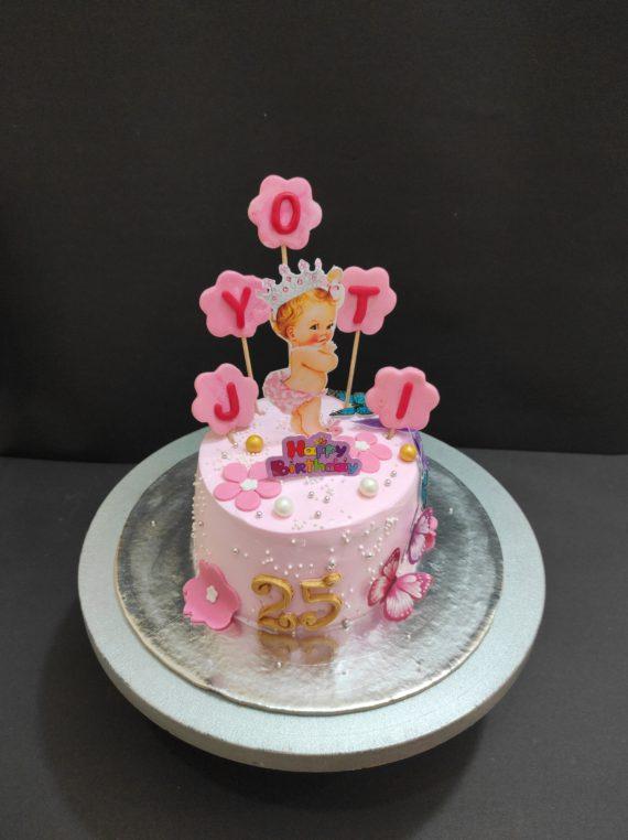 Girl Theme Cake Designs, Images, Price Near Me