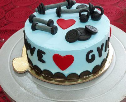 Gym Theme Cake Designs, Images, Price Near Me