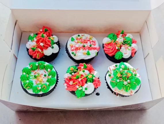 Christmas Cupcakes Designs, Images, Price Near Me