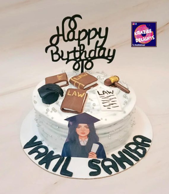 Lawyer Theme Cake Designs, Images, Price Near Me