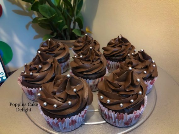 Dark Chocolate Cupcakes Designs, Images, Price Near Me