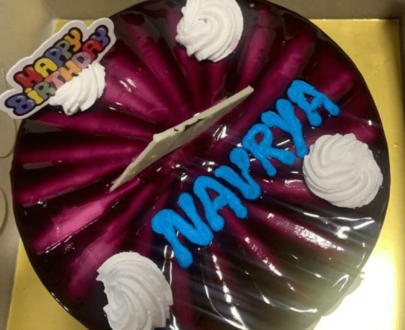 Blueberry Cream Cheese Cake Designs, Images, Price Near Me