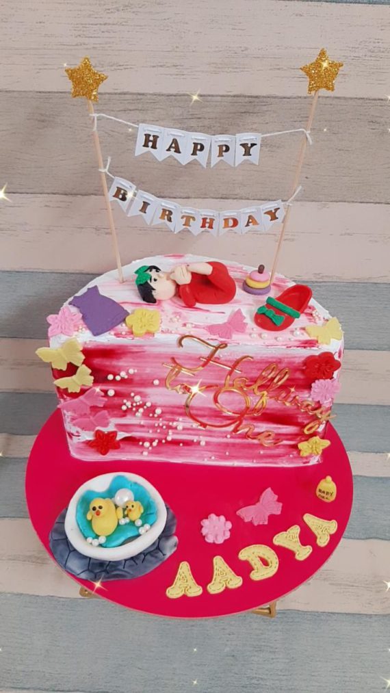 Half Birthday Cake Designs, Images, Price Near Me