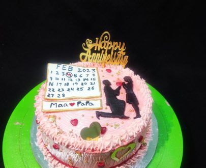Anniversary Special Calendar Cake Designs, Images, Price Near Me