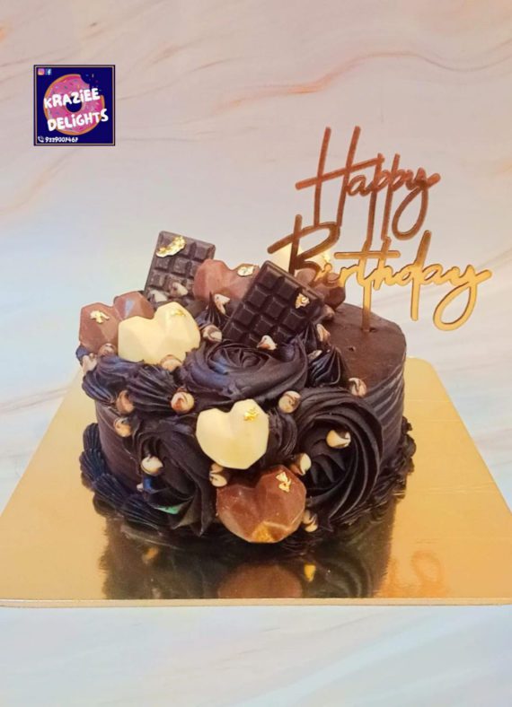 Pure Chocolate Truffle Cake Designs, Images, Price Near Me